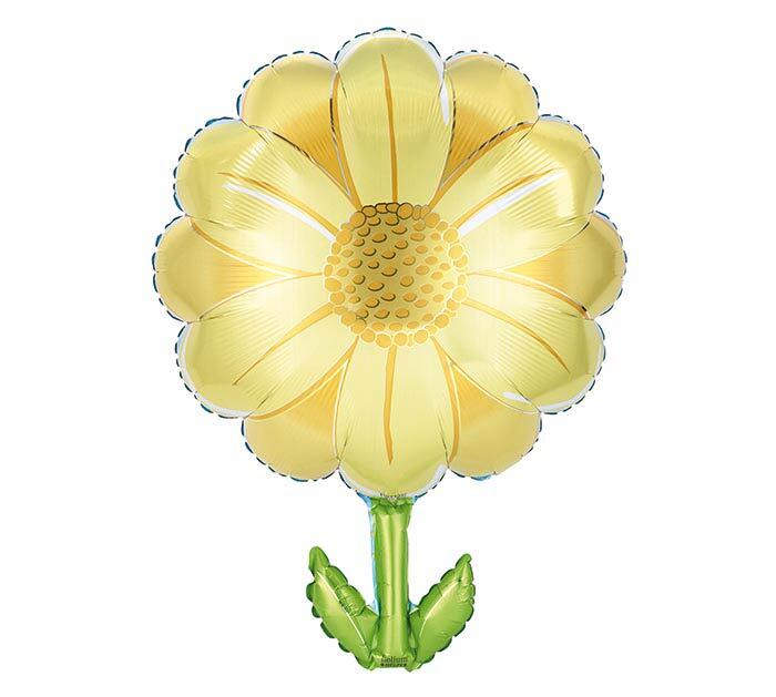 29" Yellow Daisy Shape