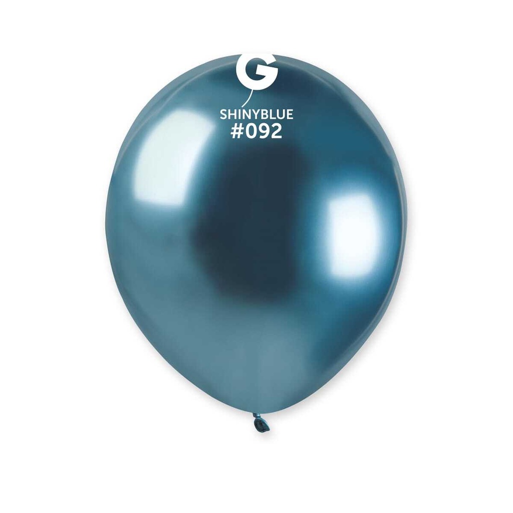 5" AB50 Shiny Blue #092 50 pcs