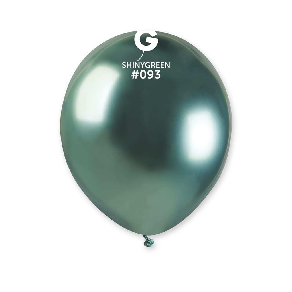 5" AB50 Shiny Green #093 50 pcs