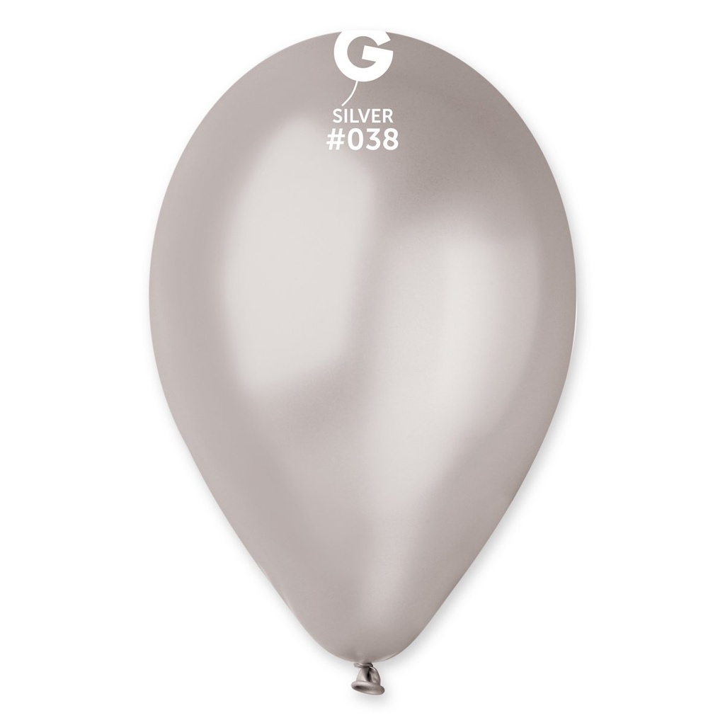 12" GM110 Metallic Silver #038 50 pcs