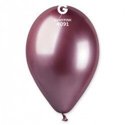 13" GB120 Shiny Pink #091 25 pcs