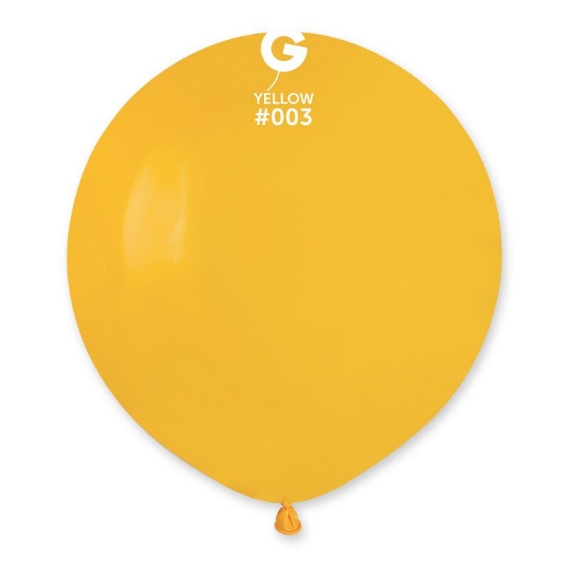 19" G150 Yellow #003 25 pcs