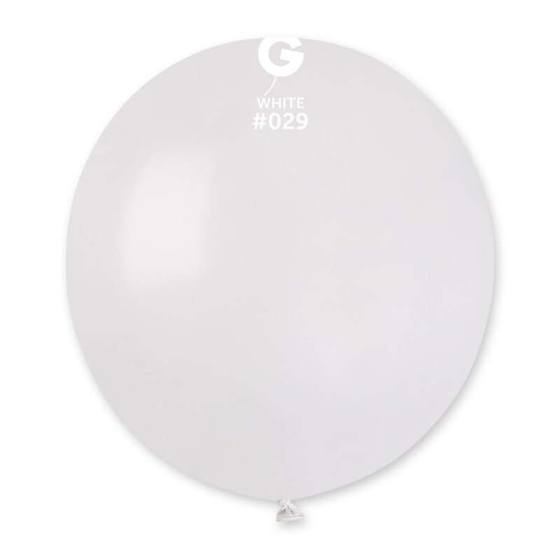 19" GM150 Metallic White #029 25 pcs