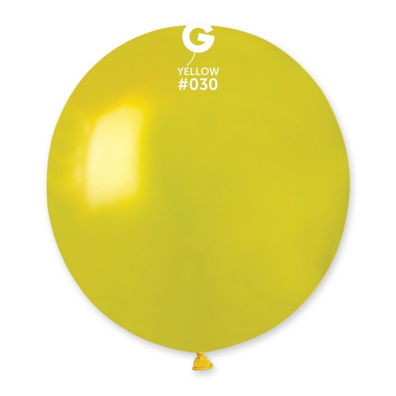 19" GM150 Metallic Yellow #030 25 pcs