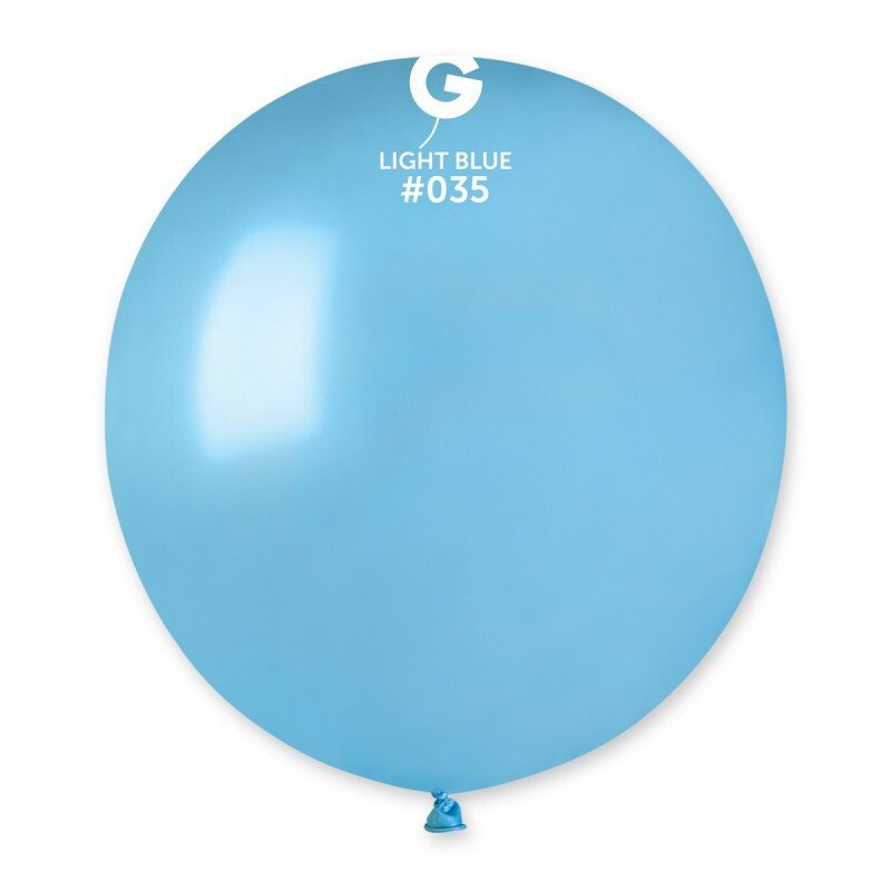 19" GM150 Metallic Light Blue #035 25 pcs