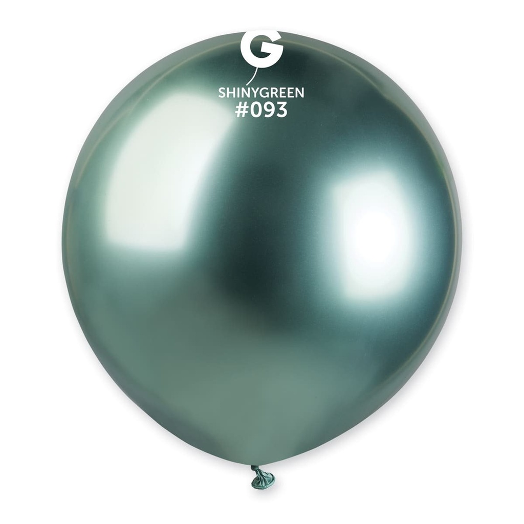 6" Shiny Green #093 100 pieces