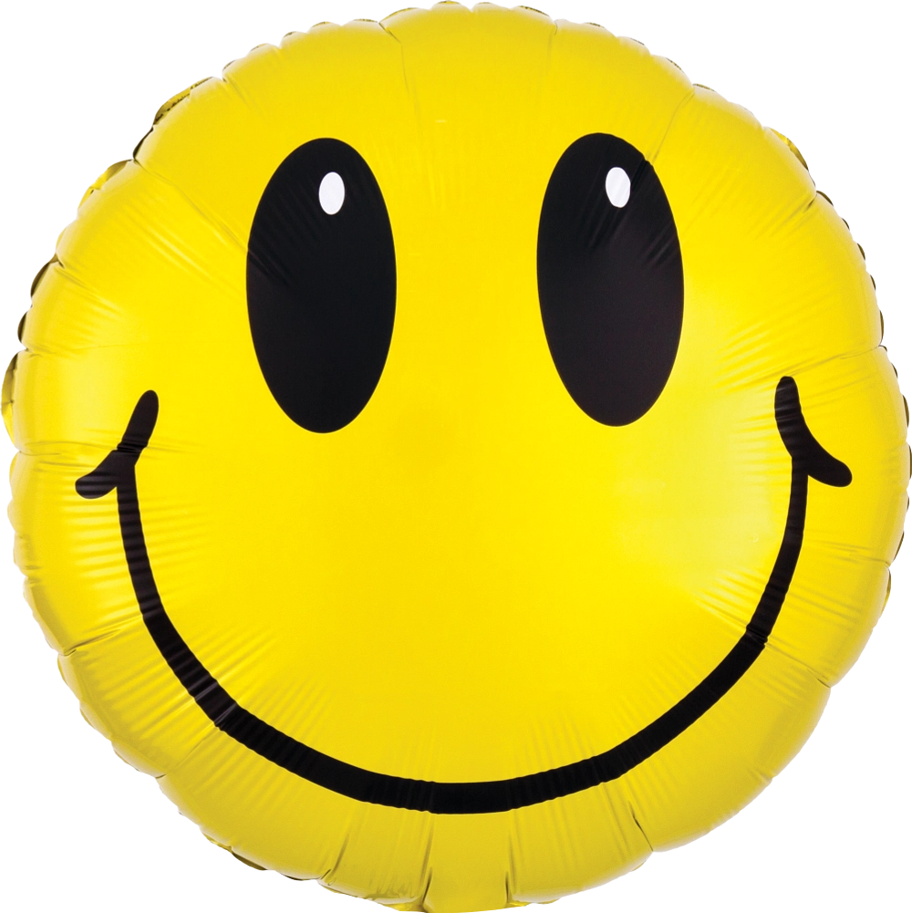 18" Smile Face Pkg
