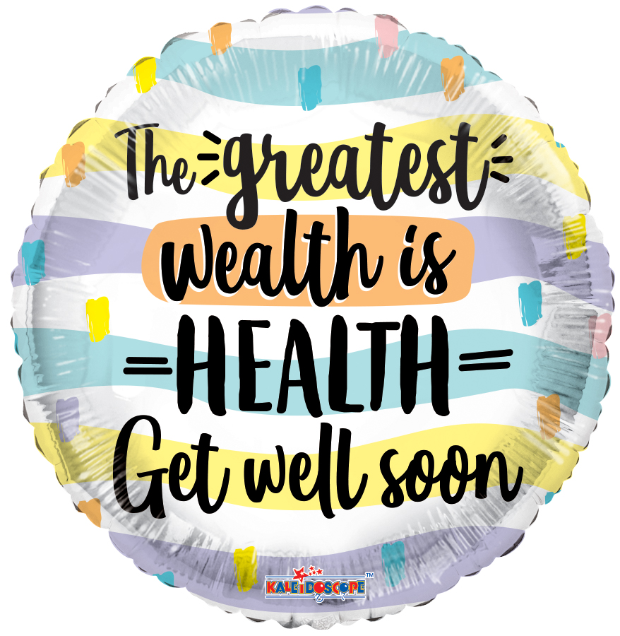 18" Wealth Is Health