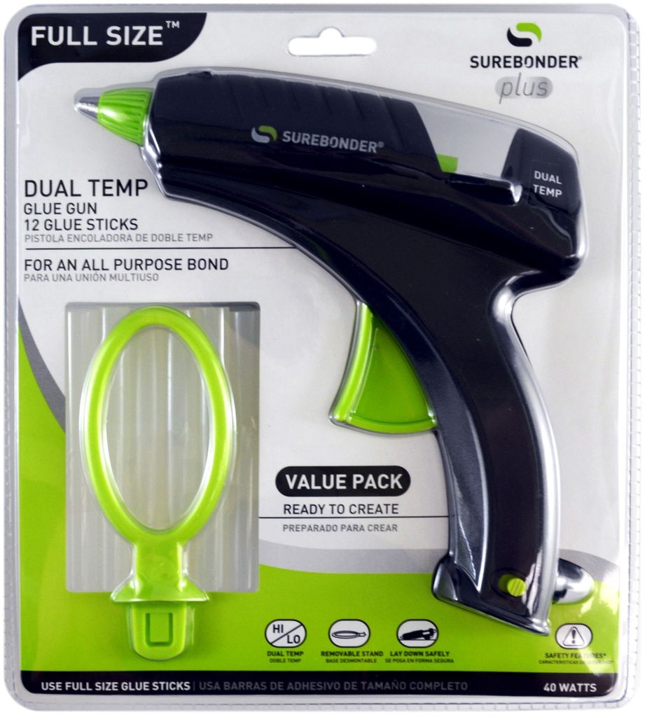 Pistola de Silicon full Size Doble Temp 40w