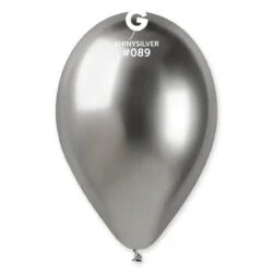 13" GB120 Shiny Silver #089 25 pcs