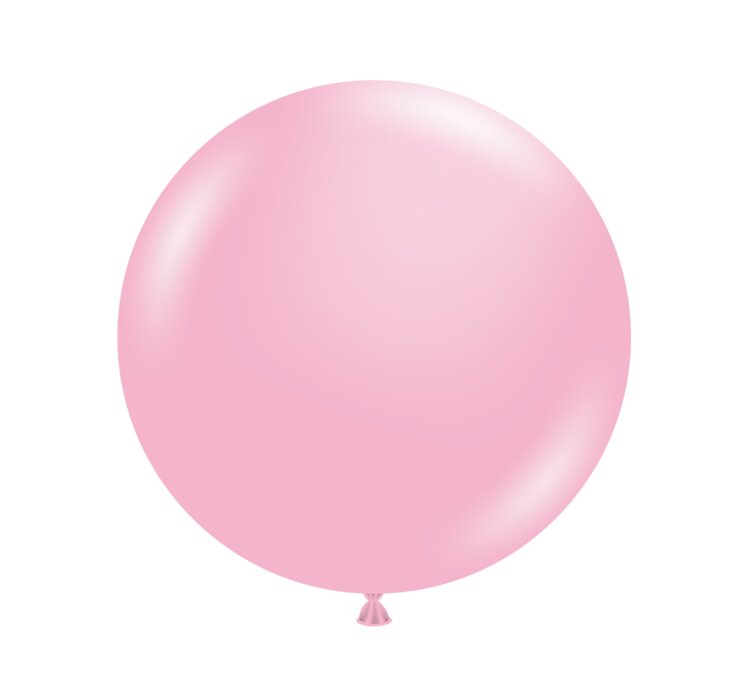 11" Baby Pink Tuftex 100 pcs