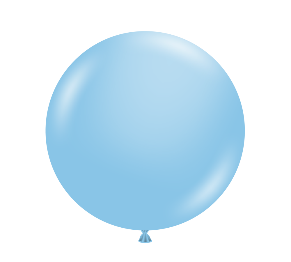 11" Baby Blue Tuftex 50 pcs