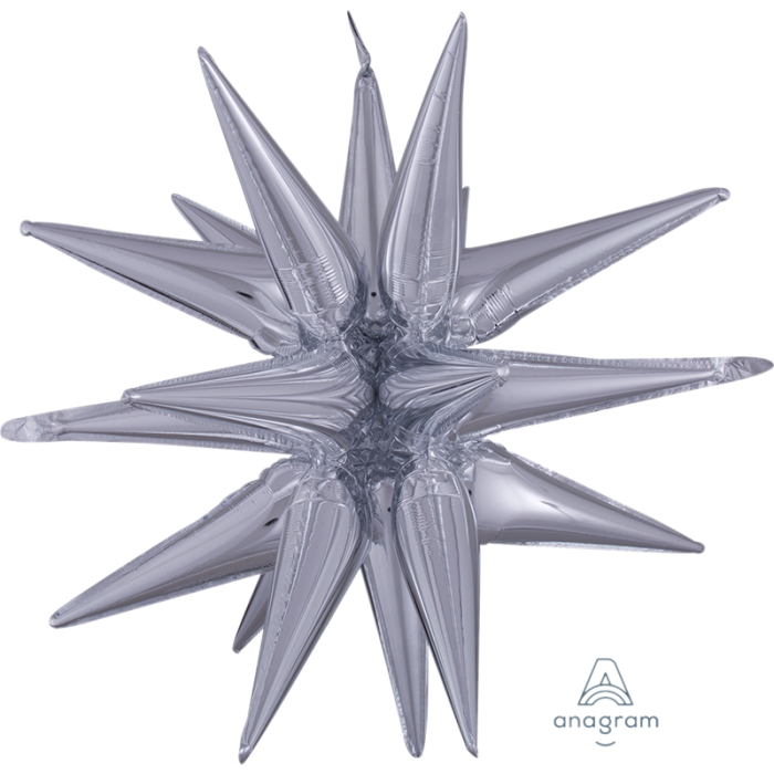 35" Silver Magic Star