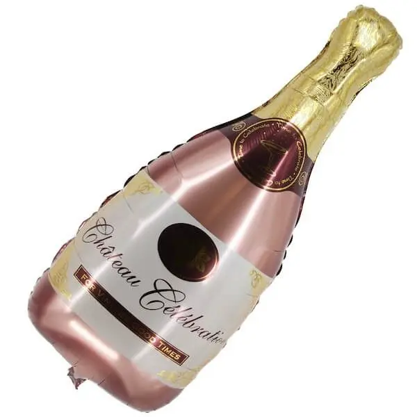 40" Rose Gold Champagne Bottle 1 pc