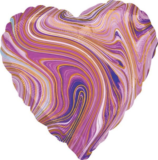 [4209401] 17" Marblez Purple Heart