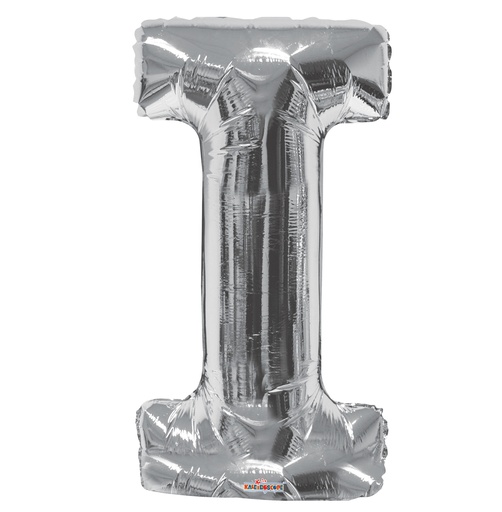 [15238-34] 34" Letter I Silver Kaleidoscope