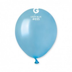 [53517] 5" AM50 Metallic Light Blue #035 100 pcs