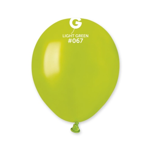 [56716] 5" AM50 Metallic Light Green  #067 100 pcs