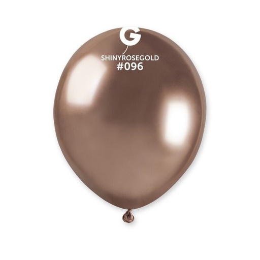 [59601] 5" AB50 Shiny Rose Gold #096 50 pcs