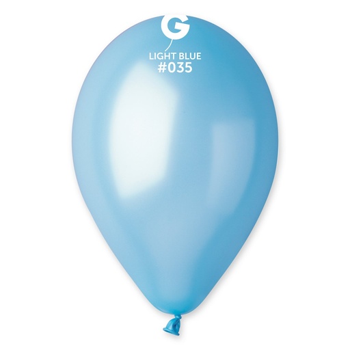 [61135] 12" GM110 Metallic Light Blue #035 50 pcs