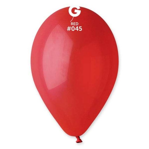 [114508] 12" G110 Red #045 50 pcs