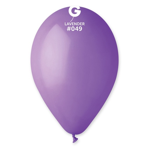 [114904] 12" G110 Lavender #049 50 pcs