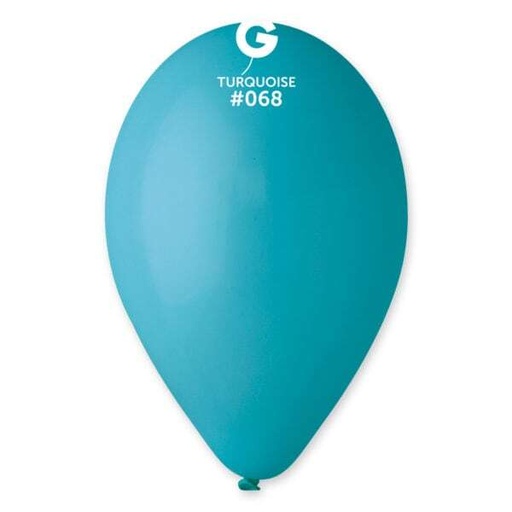 [11680] 12" G110 Turquoise #068 50 pcs
