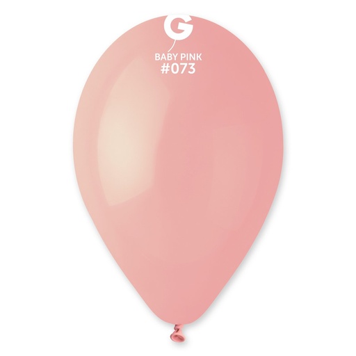 [11730] 12" G110 Baby Pink #073 50 pcs