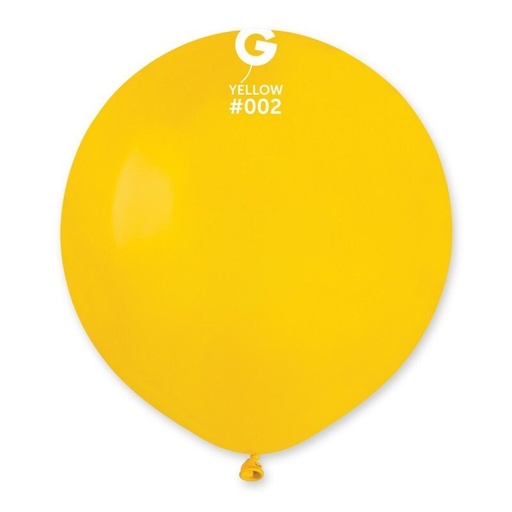 [150254] 19" G150 Yellow #002 25 pcs