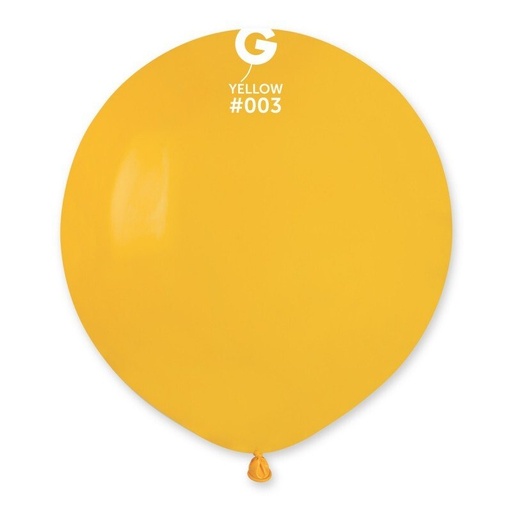 [150353] 19" G150 Yellow #003 25 pcs