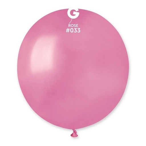 [153354] 19" GM150 Metallic Rose #033 25 pcs
