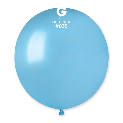 [153552] 19" GM150 Metallic Light Blue #035 25 pcs
