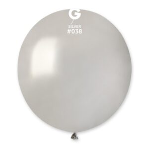 [153859] 19"  GM150 Metallic Silver #038 25 pcs