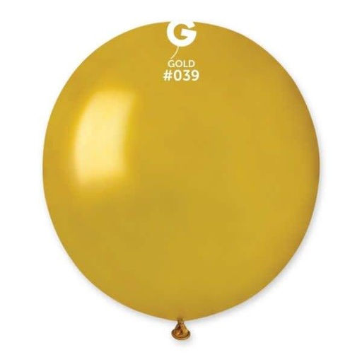 [153958] 19" GM150 Metallic Gold #039 25 pcs