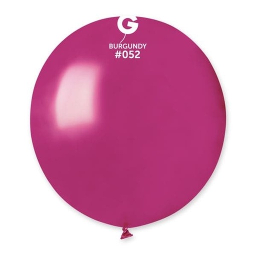 [155259] 19" GM150 Metallic Burgundy #052 25 pcs