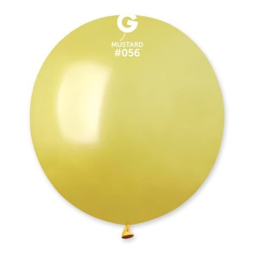 [155655] 19" GM150 Metallic Mustard #056 25 pcs