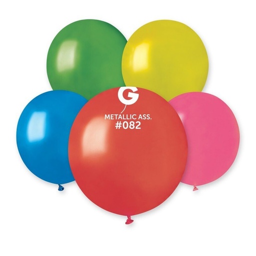 [158250] 19" GM150 Metallic Assorted #082 25 pcs