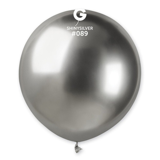 [158953] 19" GB150 Shiny Silver #089 25 pcs