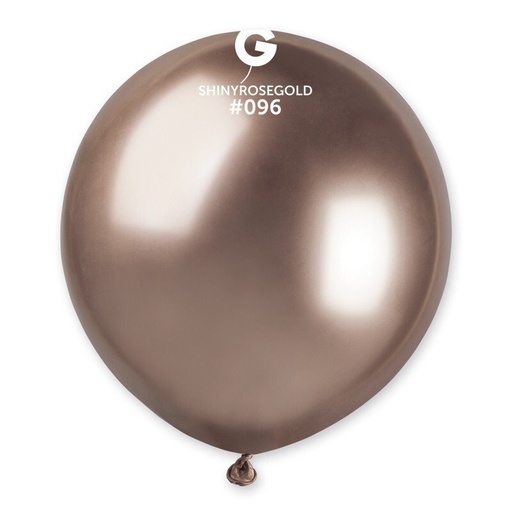 [159653] 19" GB150 Shiny Rose Gold #096 25 pcs