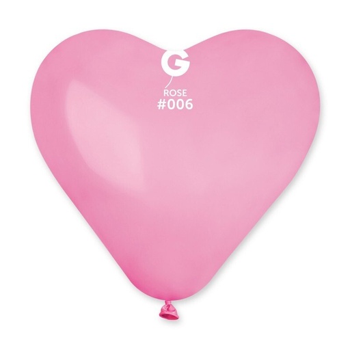 [580655] 17" CR17 Rose #006  25pcs