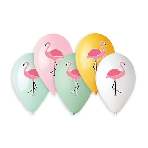 [924244] 13" GS120 Colorful Flamingo #730 5 pcs.