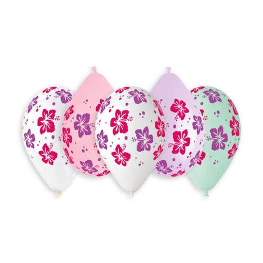 [924749] 13" GS120 Gourgeus Hibiscus #728 5 pcs.