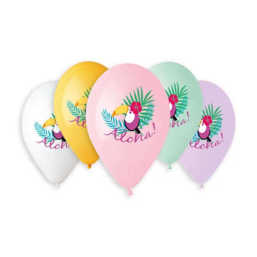 [925135] 13" GS120 Aloha Toucan #786 5 pcs.