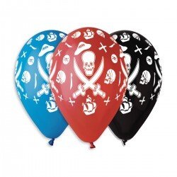 [939026] 13" GS120 Pirate Ship Ass #450 5 pcs.