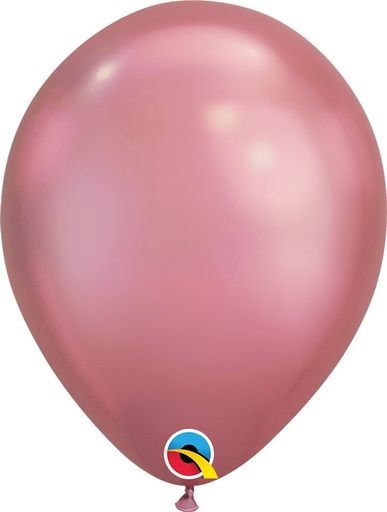 [58275] 11" Chrome Mauve Qualatex 100ct