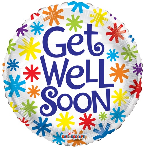[15857-18] 18" Brite Stars Get Well