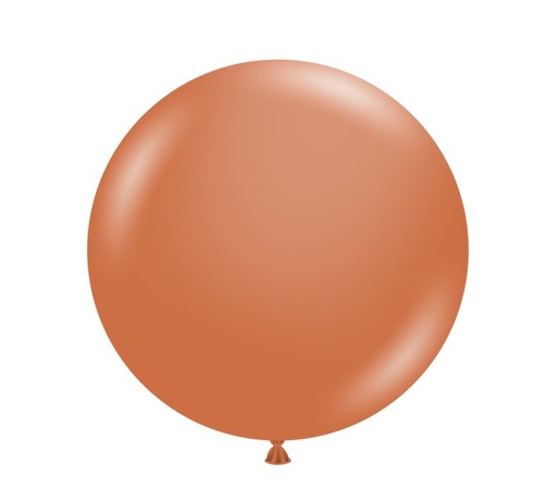 [22172] 11" Burnt Orange Tuftex 100 pcs