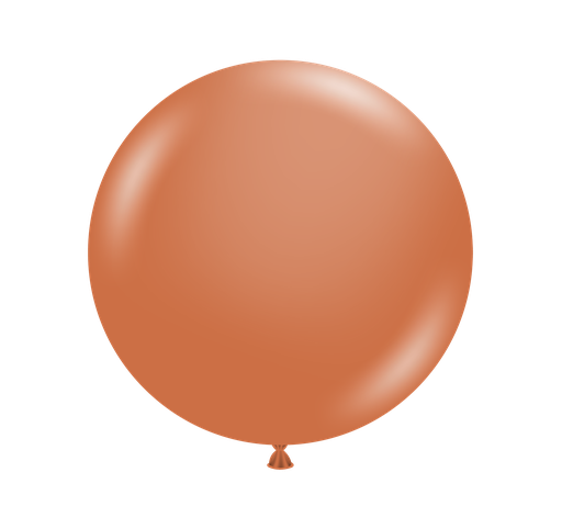 [22208] 17" Burnt Orange Tuftex 50pc