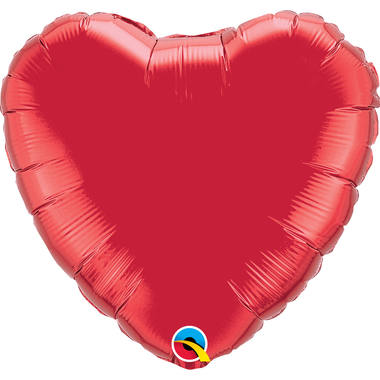 [237696] 18" Ruby Red Heart