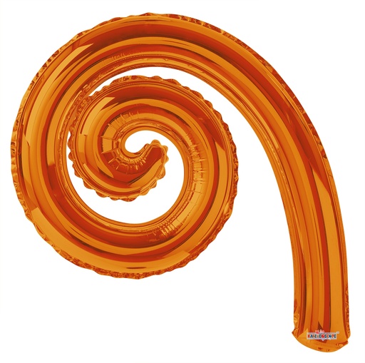 [19963] 14" Kurly Spiral Orange 2 pcs